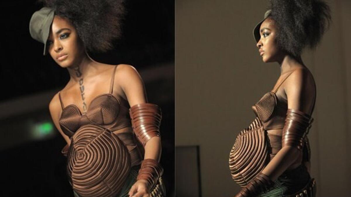 Madonna's conical bra made a come back when Jourdan Dunn strutted down the catwalk in 2012 at Jean Pail Gaultier's show.