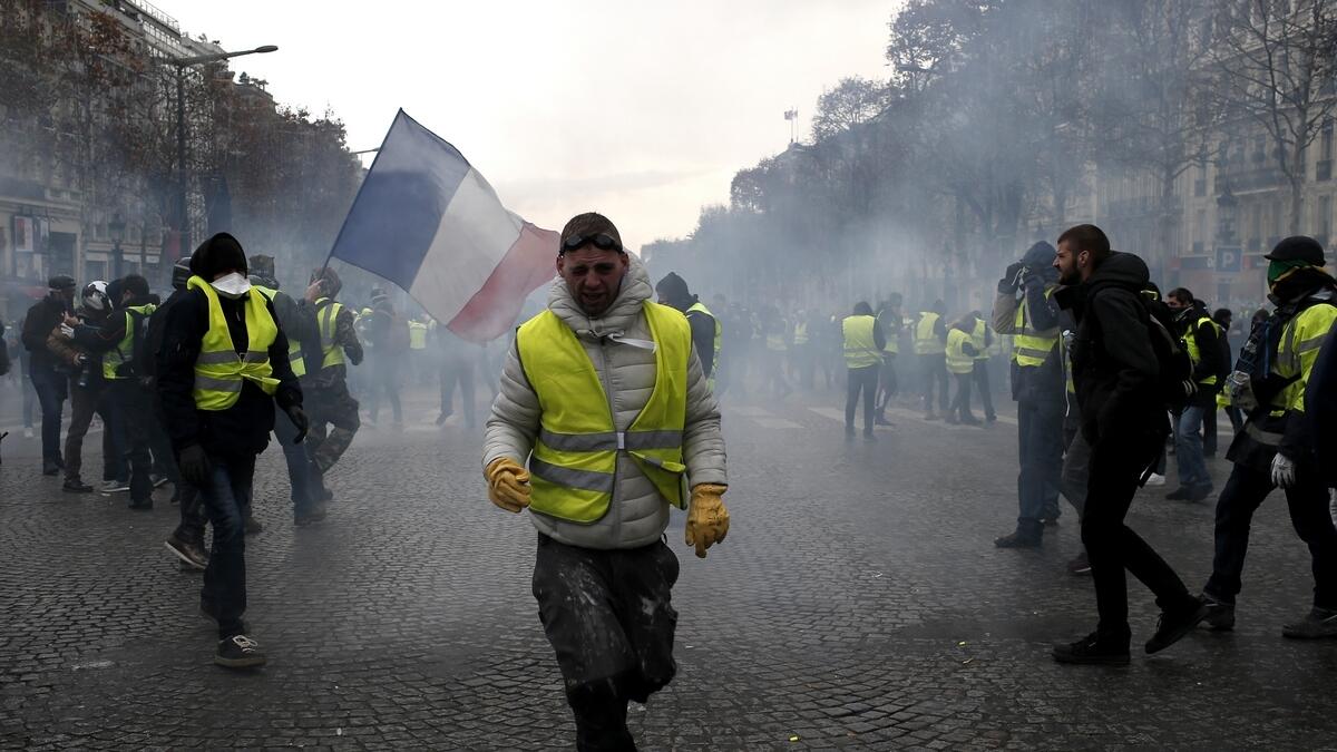 Yellow vest protester dies in France after being hit by truck