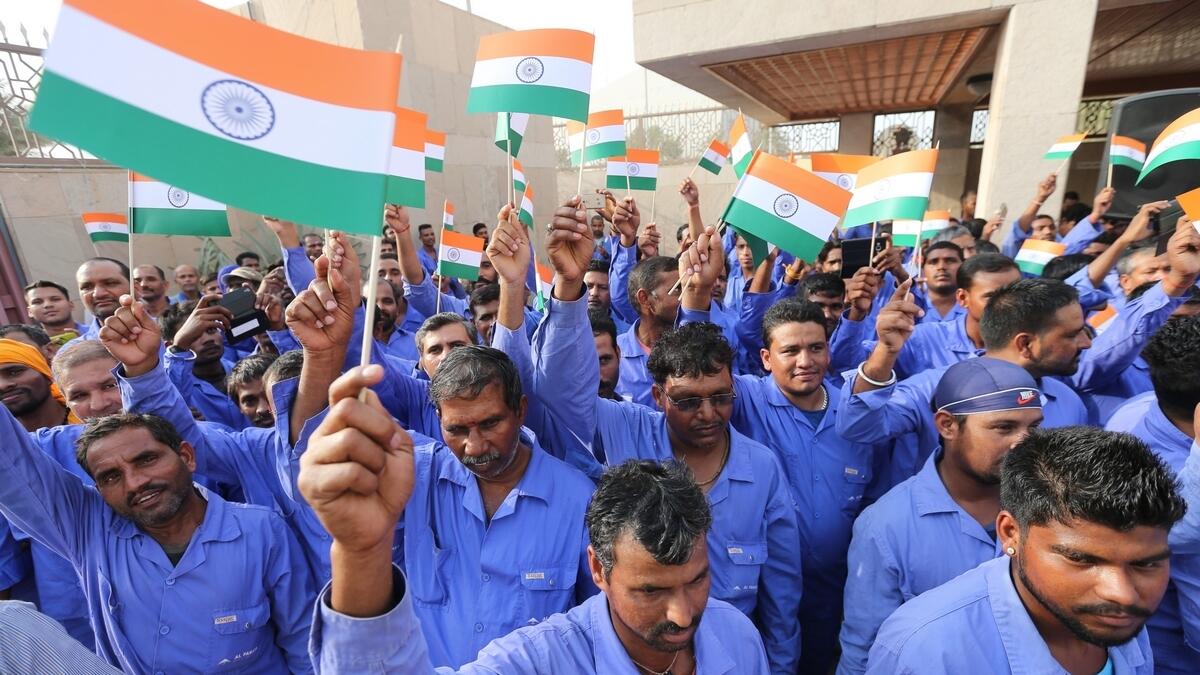 Indian expats marked the 71st Independence Day with patriotic zeal and fervour across the UAE on Wednesday.Photo byRyan Lim