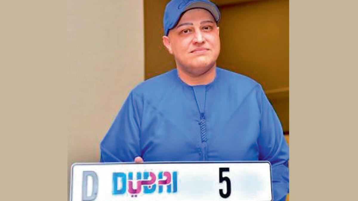 Dubai businessman buys number plate for Dh33 MILLION