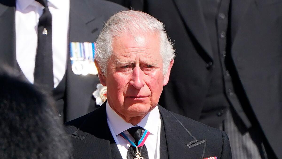 King Charles. Photo: AP file