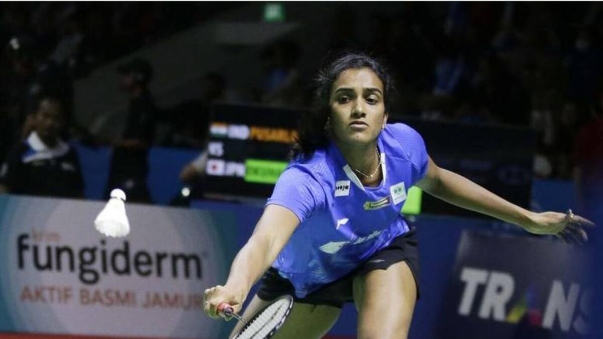 Indian badminton star PV Sindhu. (AP file)