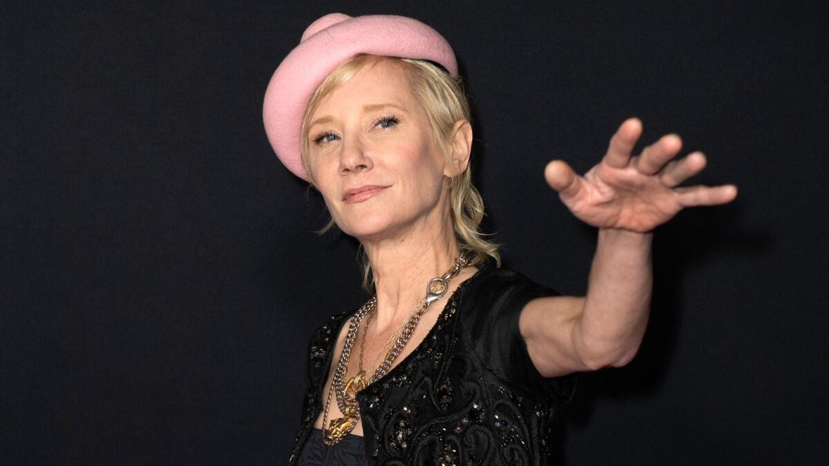 Anne Heche. AFP Photo