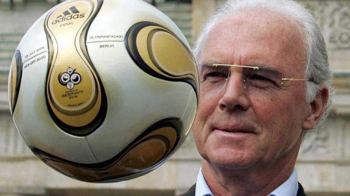 German FA boss condemns Beckenbauers 2006 sponsor payment