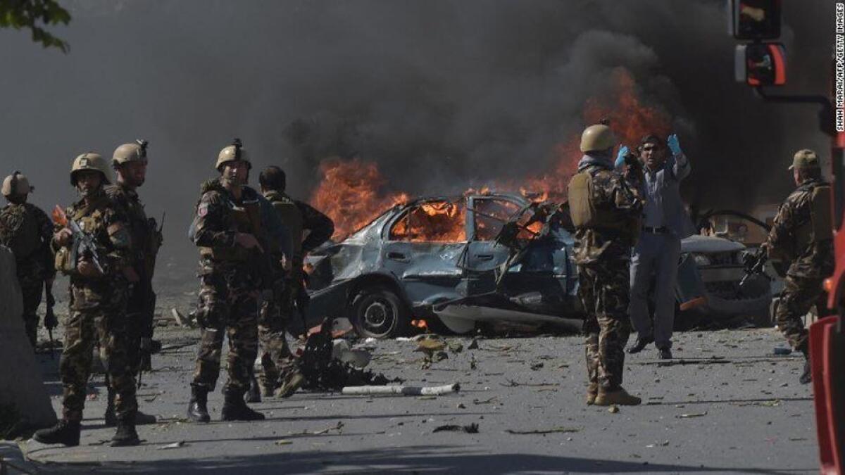 Kabul blast near US embassy kills one, wounds eight: Officials 