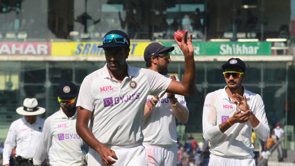 Ravichandran Ashwin took eight wickets in the second Test against England. (BCCI)