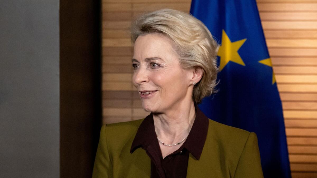 European Commission President Ursula von der Leyen urged the EU’s member states to come together to get more ammunition to Kyiv as soon as possible. — Reuters