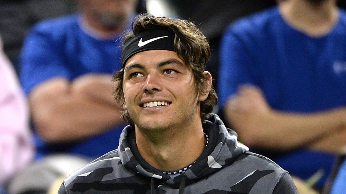 Taylor Fritz became the top-ranked American men’s player in the ATP rankings list this year. — Supplied photo