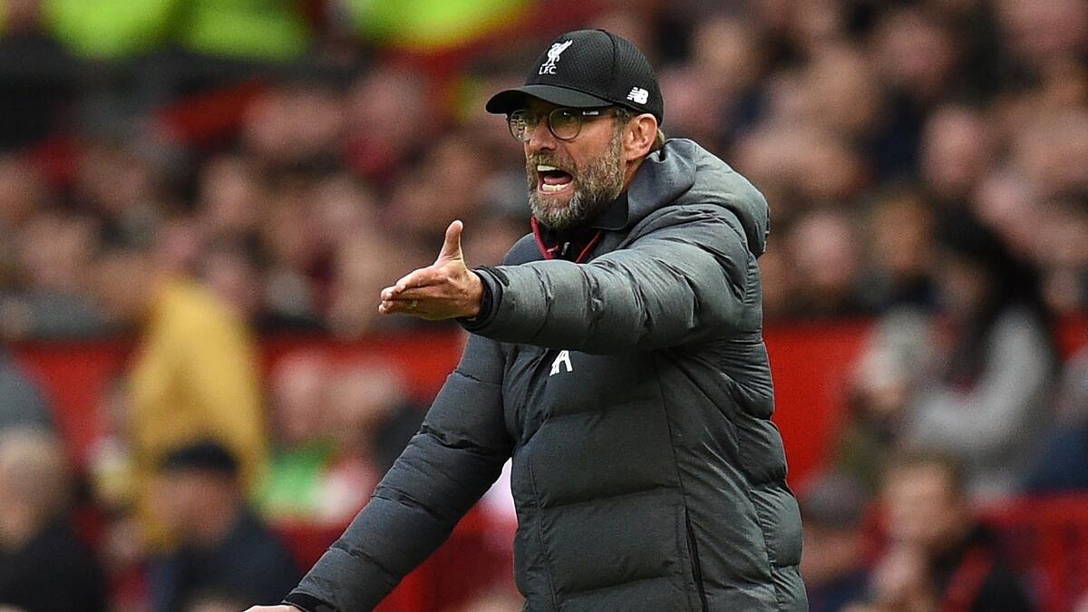 They just defend: Klopp frustrated as stubborn Man Utd hold Liverpool