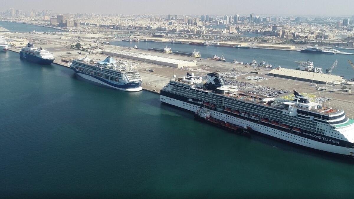 Dubai cruise terminal hosts 2.3 million tourists since 2014