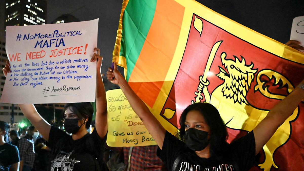 سريلانكا تعلن توقف تداول الأسهم لمدة 5 أيام بسبب الأزمة