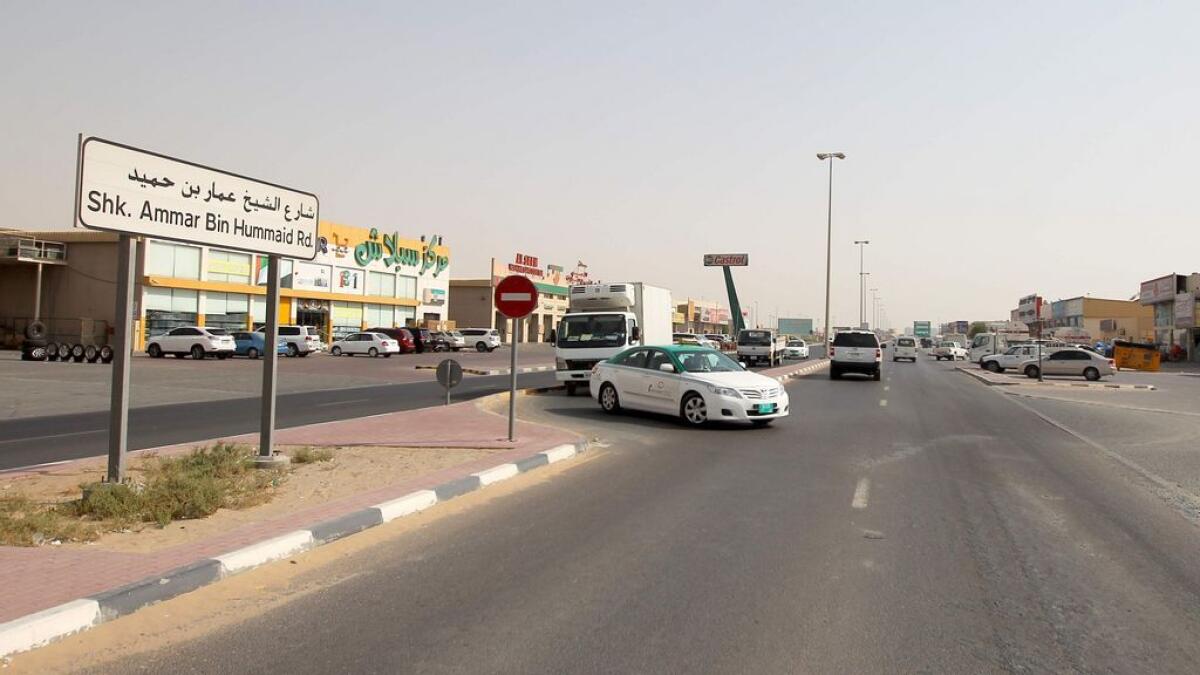 Ajmans Shaikh Ammar road off limits for heavy vehicles