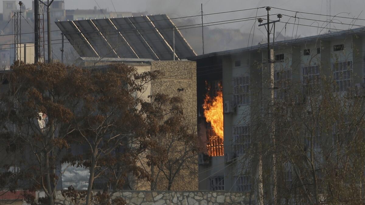 43 dead in Afghan government office attack