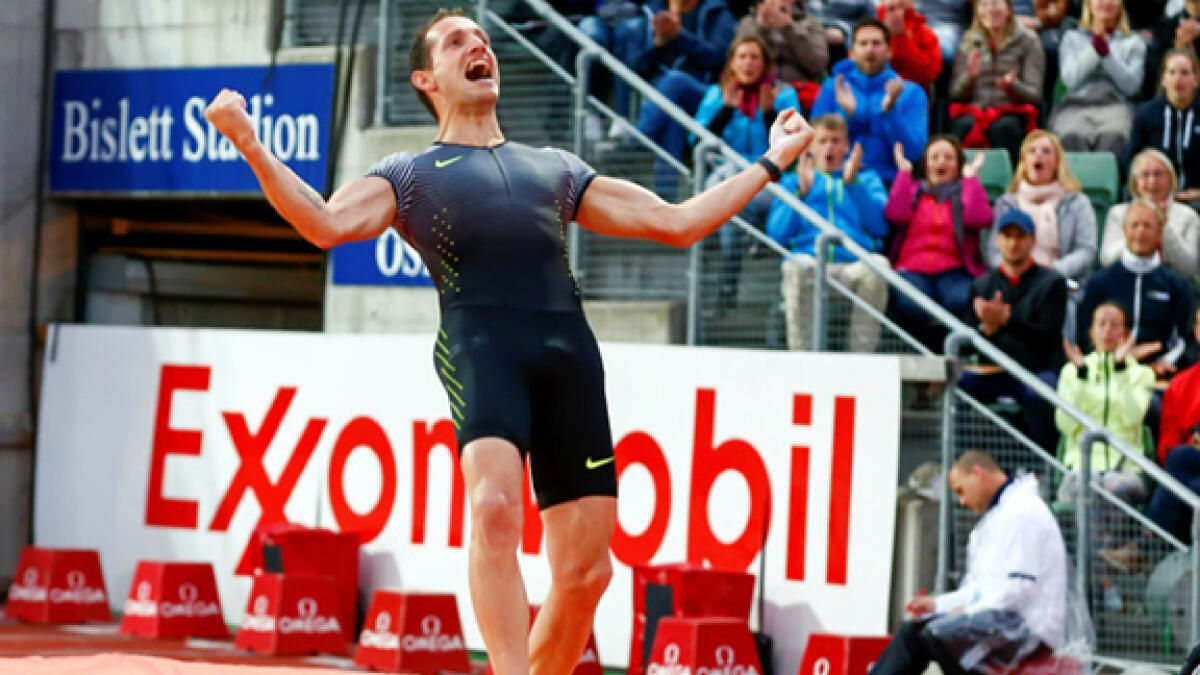 Renaud Lavillenie plans to compete in the Oslo Diamond League meeting, where he won in 2016, but without leaving France. -- AFP