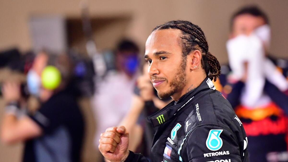 Lewis Hamilton faces a big challenge this season. — AP