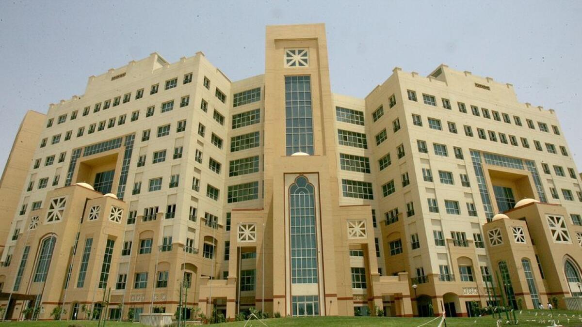 A view of the Academic City in Dubai. 