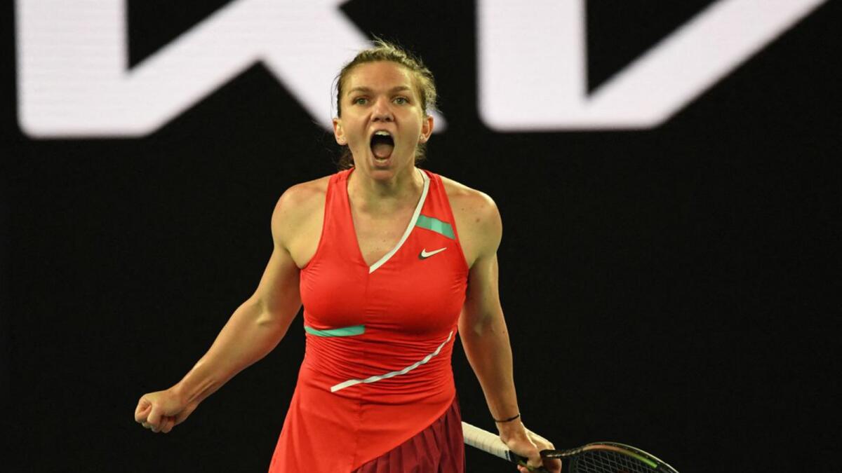 Former Dubai champion Simona Halep of Romania. — Reuters file