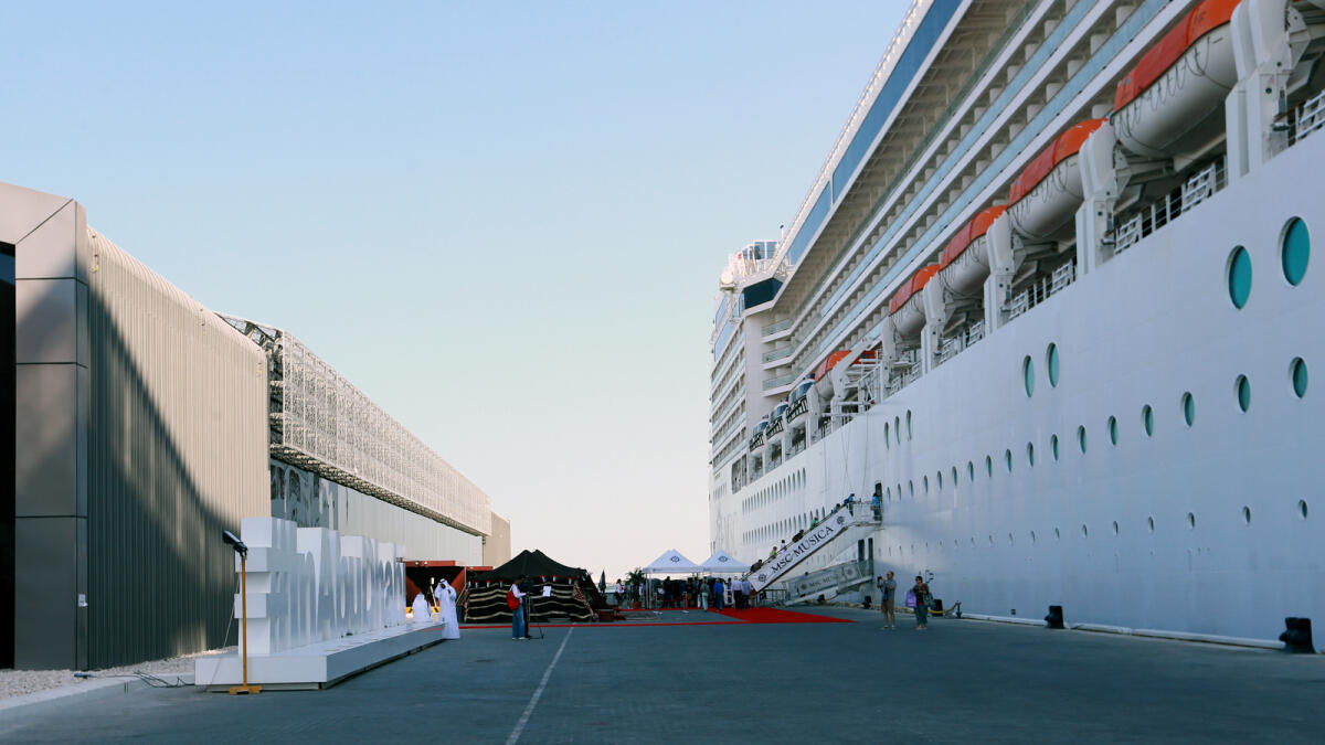 Cruise terminal opens in Abu Dhabi