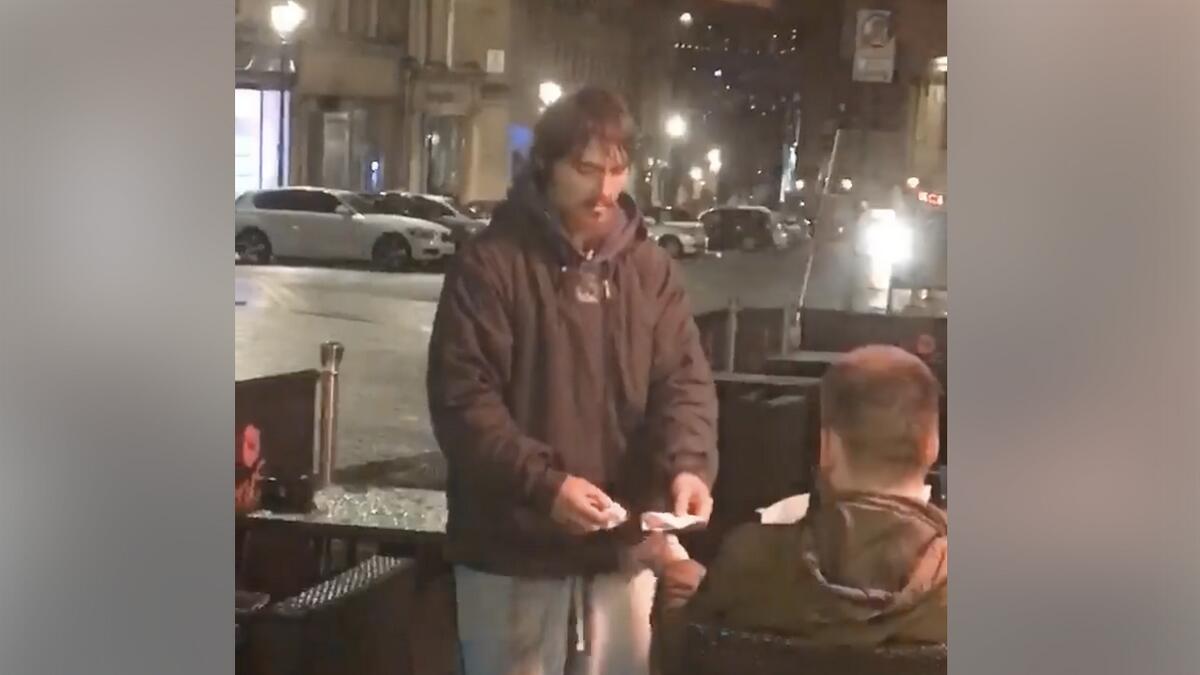 Homeless man asks for cash, stranger gives him ATM card, pin
