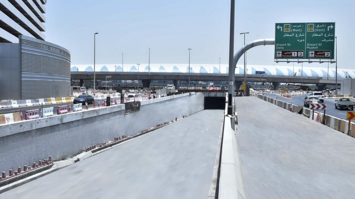 The tunnel is part of the improvement of Airport-Marrakech Streets junction project.- Supplied photo