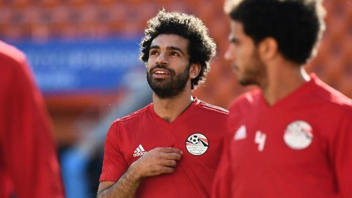 Salah left out of starting line-up for Egypt World Cup opener