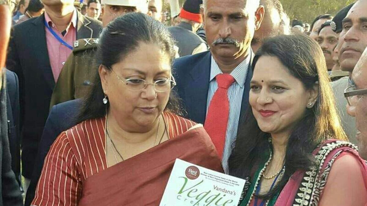 Vandana Jain won the International Gourmand World Cook Book Award for her debut cook book Vandanas Veggie Creations.