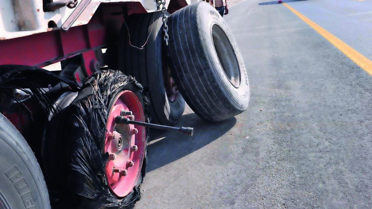Tyre bursts leave 110 dead in UAE in 2018