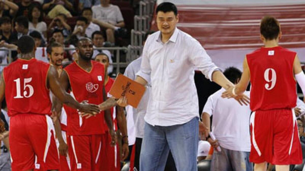 Yao Ming warned more challenges lie ahead