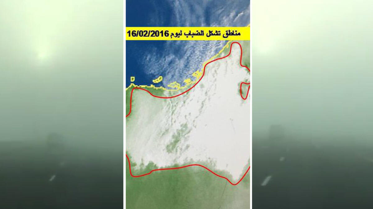 WATCH: Dense fog engulfs parts of UAE