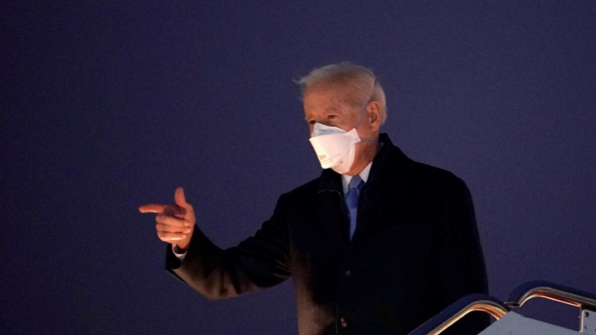 Joe Biden. — AFP