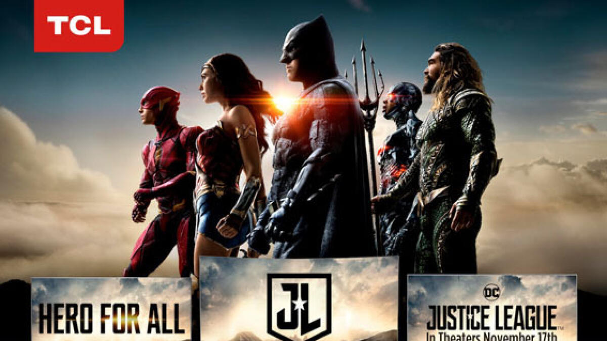 TCL joins forces with Justice League in official worldwide TV partnership