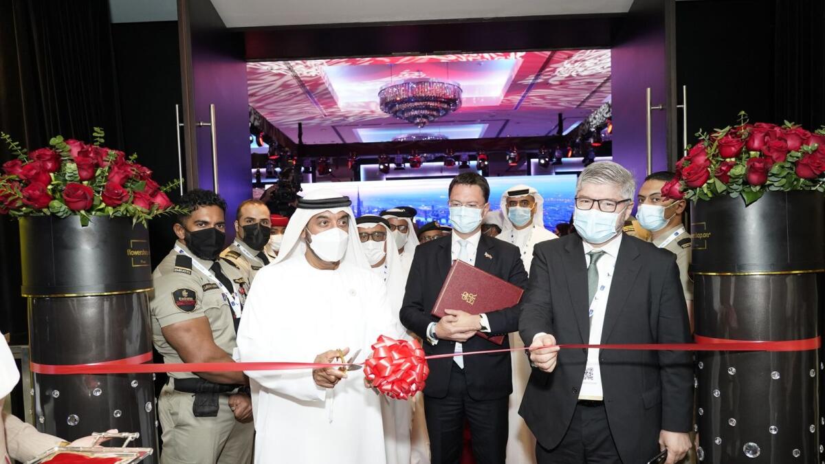 Sheikh Ahmed bin Saeed Al Maktoum, Chairman and Chief Executive of Emirates Airline and Group, inaugurated the three-day symposium that will host 35 speakers and over 700 delegates from more than 50 countries. — Supplied photo