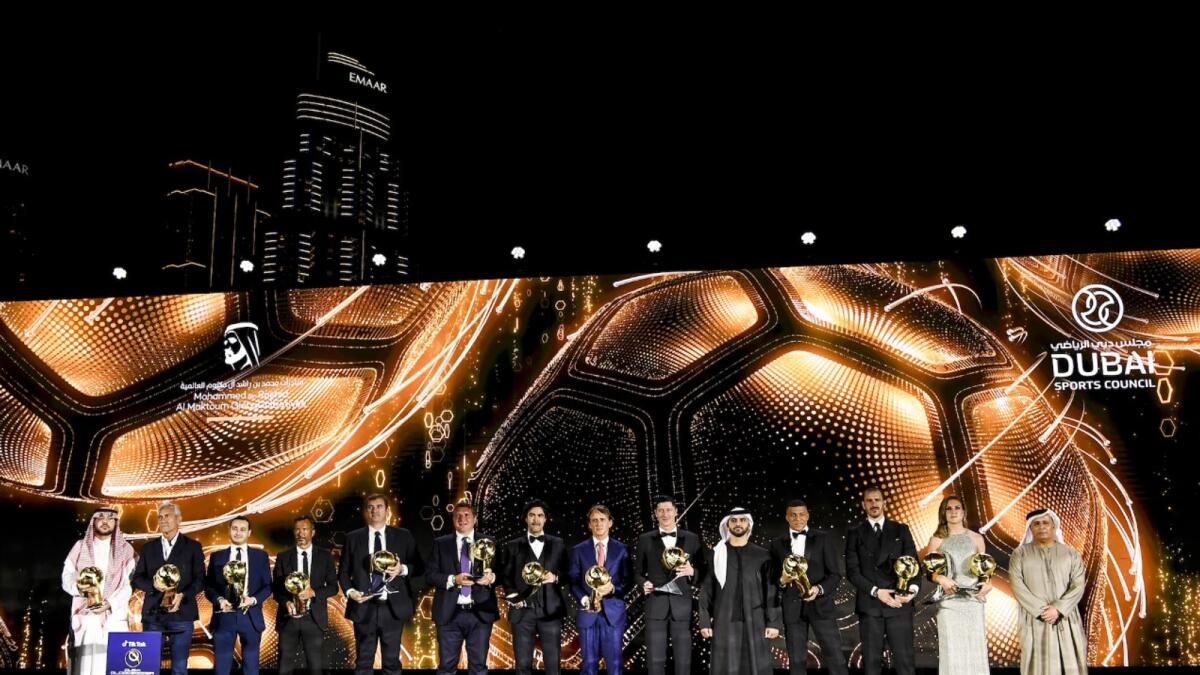 The 2021 award winners. — Supplied photo