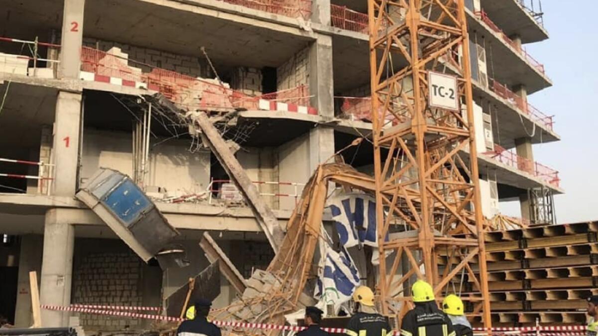Worker dies in crane collapse at UAE construction site