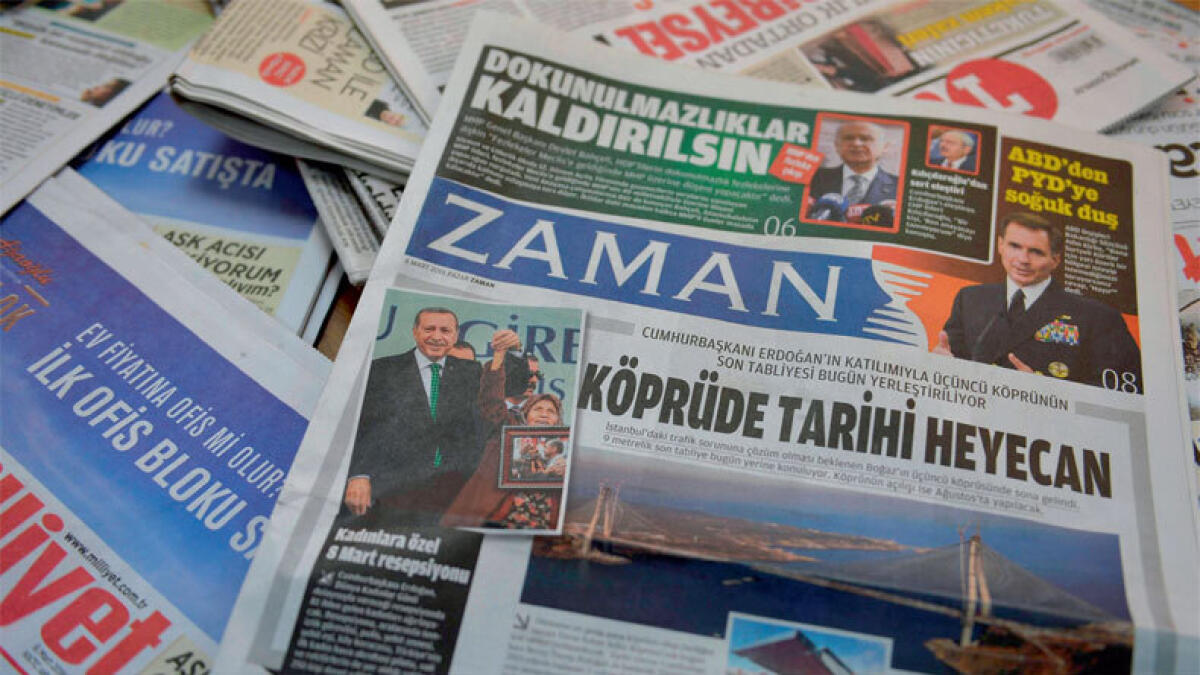 Seized anti-Erdogan paper backs govt in new edition
