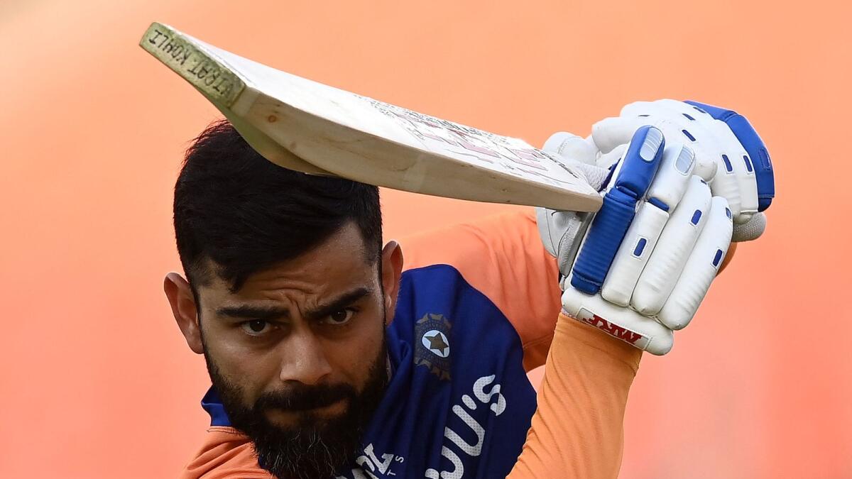 Virat Kohli will hope to win his first ICC trophy as captain at the Twenty20 World Cup which will be his last tournament as India’s T20 skipper. (AFP)