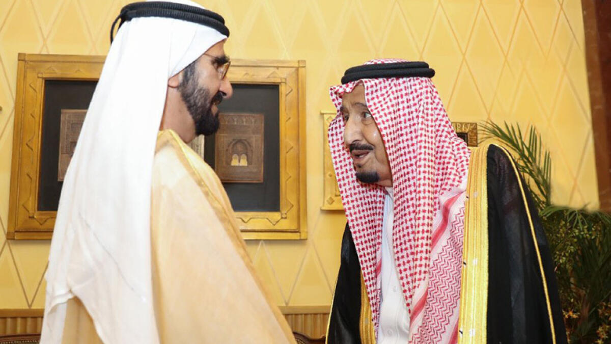 Photos: Sheikh Mohammed meets King Salman in Riyadh