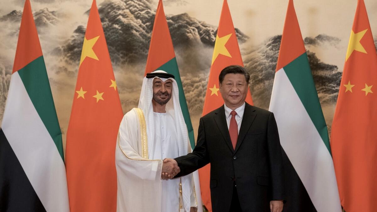 Sheikh Mohamed, China, UAE, China visit 