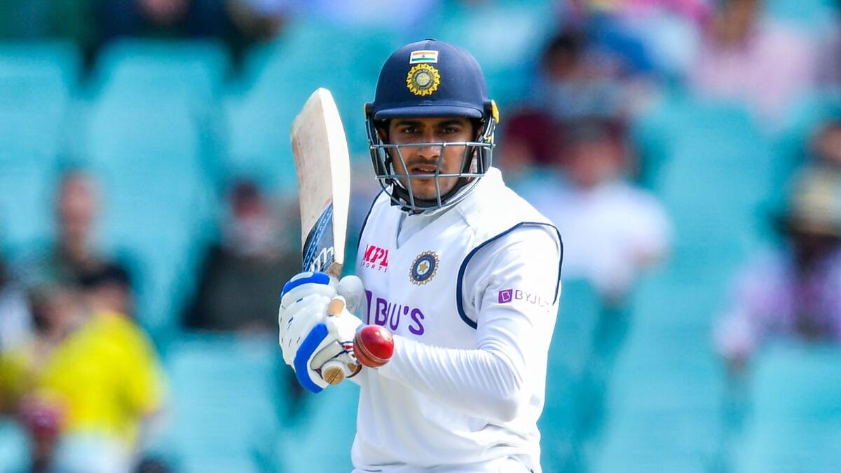 Indian batsman Shubman Gill. (AFP file)