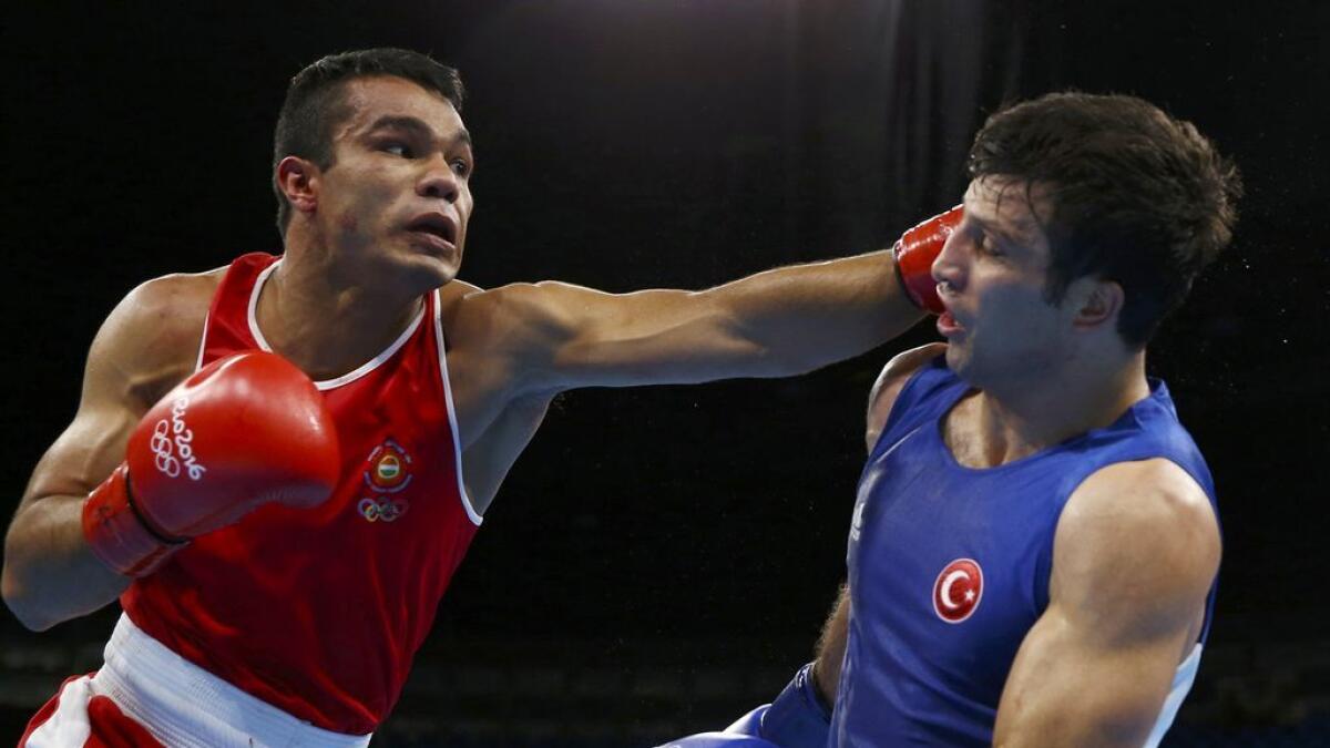 Indian boxer cop Vikas keeps nations hopes alive in Rio
