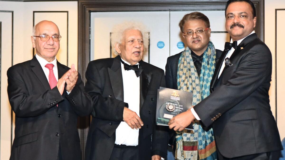 World’s Best &amp; Emerging Leader Award presented by Baron Meghnad Desai, distinguished dignitaries and MPs — House of Lords UK.