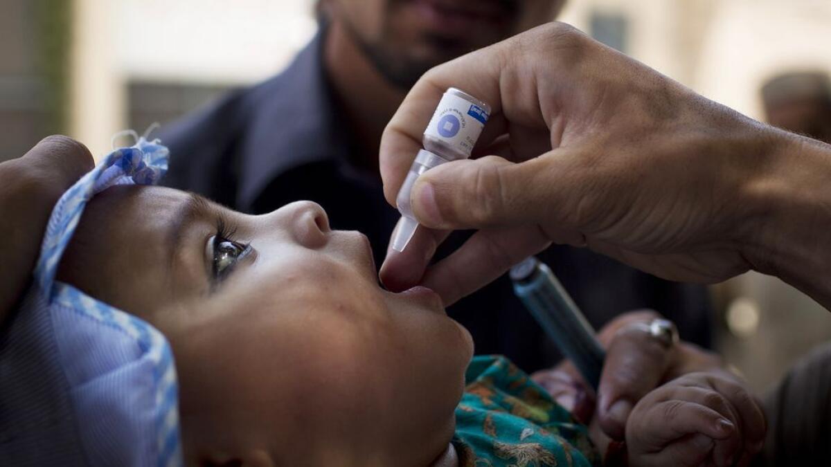 Three-day polio drive launched in Pakistan