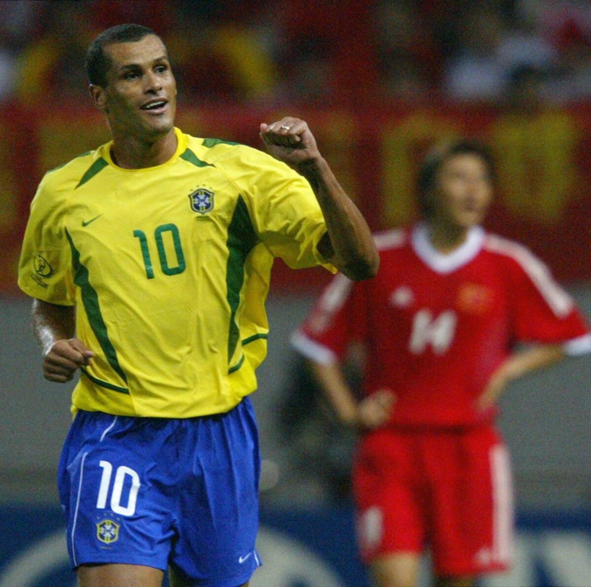 Brazil legend Rivaldo will play for the World XI alongside Roberto Carlos, Robert Pires, Clarence Seedorf and Didier Drogba in Dubai. — AFP file