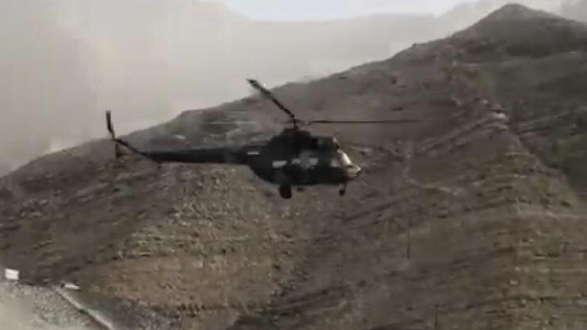 Emiratis help rescue man injured in RAK mountain