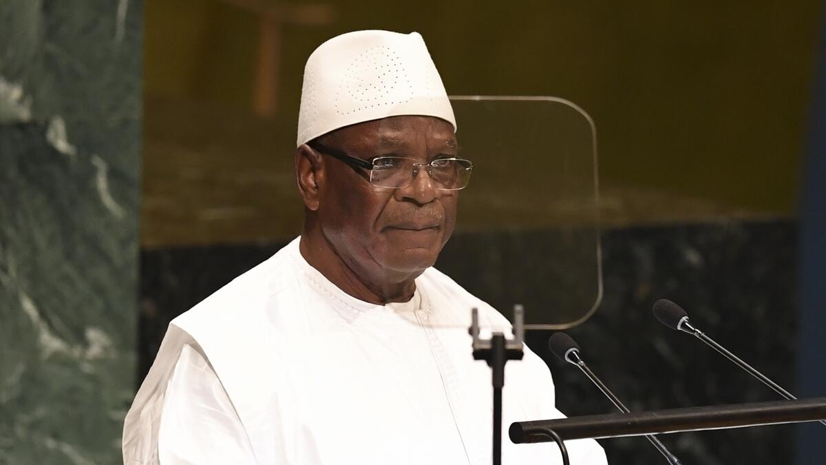 Mali president, ibrahim boubacar keita, resigned, mutinying soldiers, detained, him