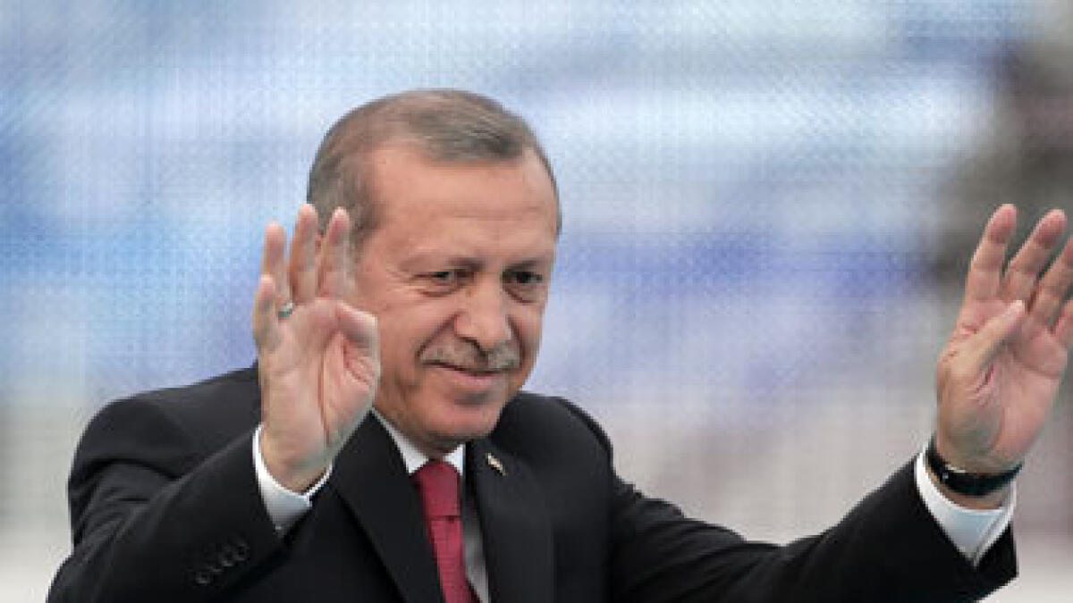 Turkey will ‘never allow’ Kurdish state in Syria, warns Erdogan