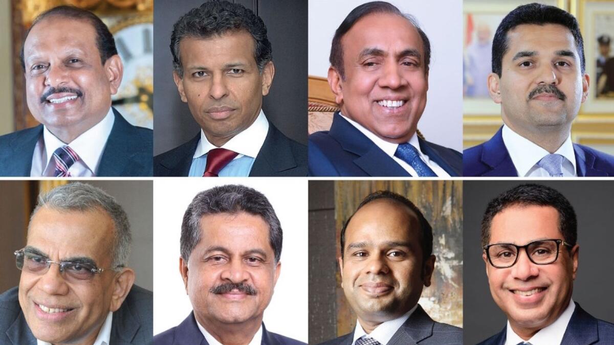 There are eight billionaires of Indian origin based in the Middle East
