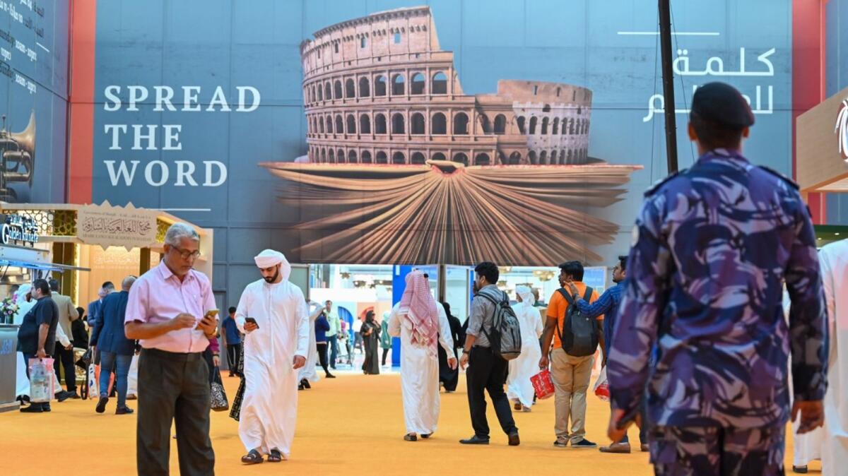 Sharjah International Book held at the Expo Centre under the slogan ‘Spread the Word'. Photos by M Sajjad