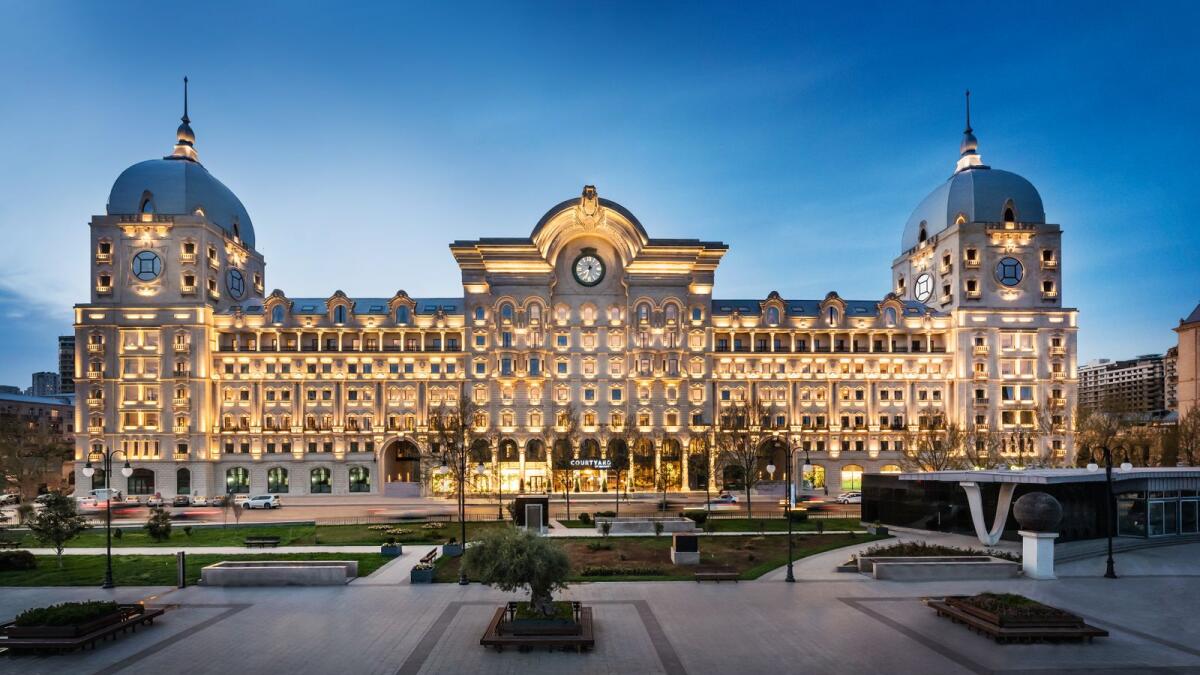 Azerbaijan.  Air Arabia is resuming direct flights between Sharjah and the capital of Azerbaijan, Baku, starting July 11. The non-stop three-hour flight costing Dh1500 return (July 11 – July 18) will be operating four times a week and while you’re there check out the Courtyard by Marriott Baku. Close to the city’s downtown district, it is one of the higher-end establishments. What you save on the flight you can splash out on the accommodation. Rooms start from around Dh440 per night.