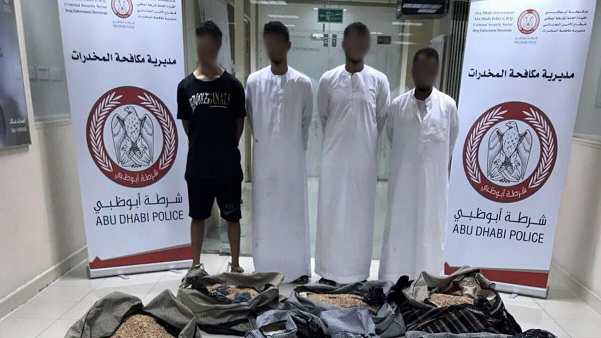 Abu Dhabi Police seize 2.5 million drug pills, arrest 4 dealers